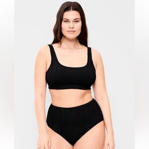 Ribbed High Waisted Bikini